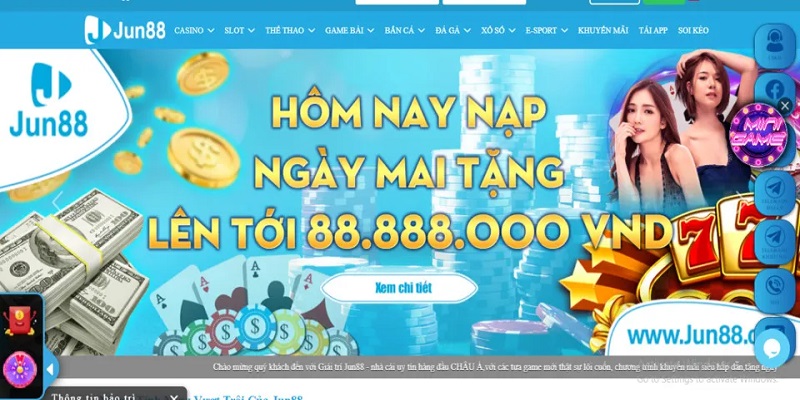Hướng dẫn cách nhận code liền tay khi tải Supper Vip Jun88 Casino 4 Hướng dẫn cách nhận code liền tay
