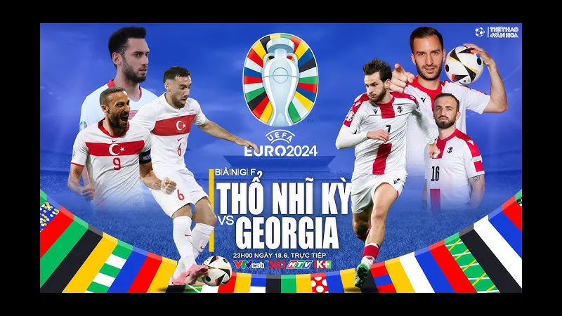 Cầu thủ Thổ Nhĩ Kỳ ăn mừng bàn thắng trước Georgia Cầu thủ Thổ Nhĩ Kỳ ăn mừng bàn thắng trước Georgia