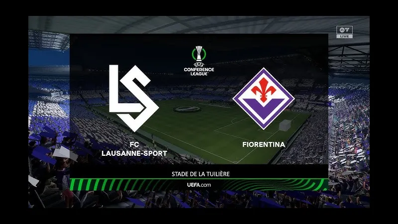 Cầu thủ Fiorentina vượt qua hậu vệ Lausanne với tốc độ và kỹ thuật cá nhân xuất sắc. Cầu thủ Fiorentina vượt qua hậu vệ Lausanne với tốc độ và kỹ thuật cá nhân xuất sắc.